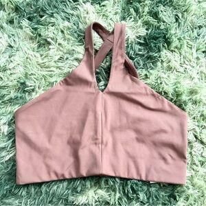 NWT tan Girlfriend collective sports top